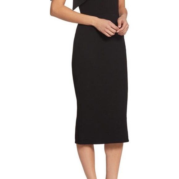 Dress The Population Tiffany Black Dress NWT Size Large - Picture 7 of 16